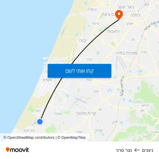 מפת ניצנים לנצר סרני