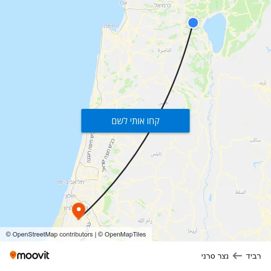 מפת רביד לנצר סרני