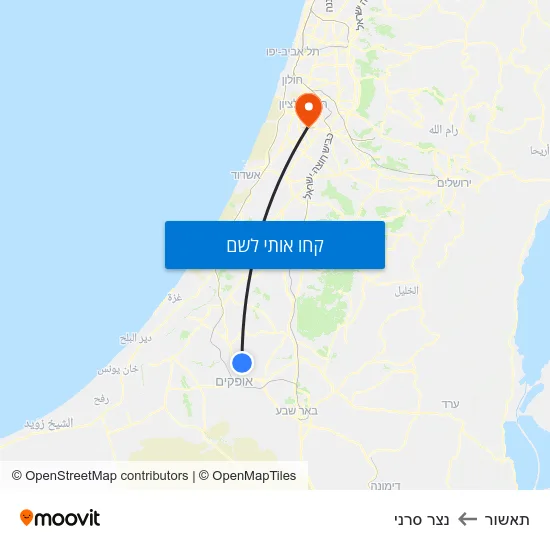 מפת תאשור לנצר סרני