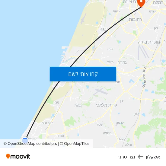 מפת אשקלון לנצר סרני