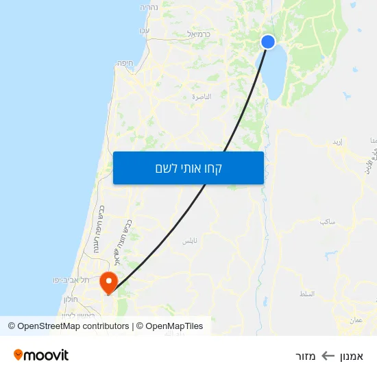 מפת אמנון למזור
