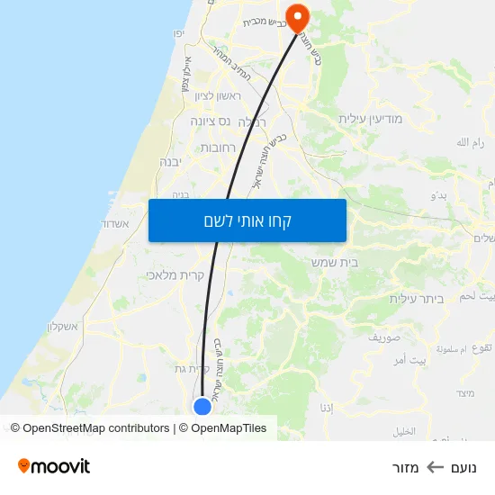 מפת נועם למזור