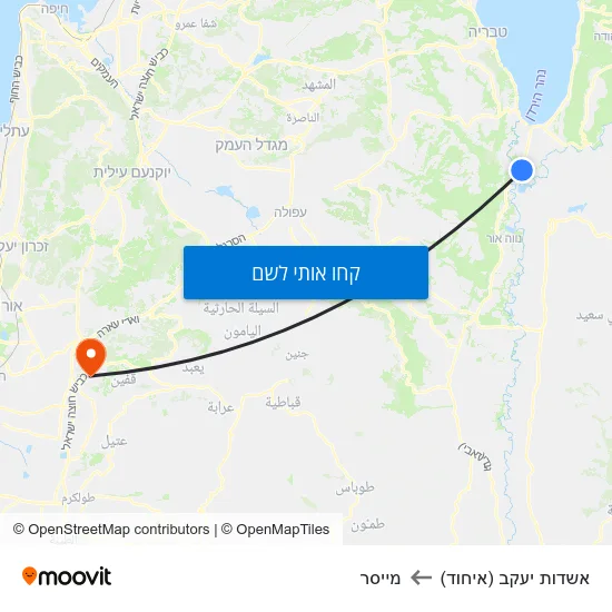 מפת אשדות יעקב (איחוד) למייסר