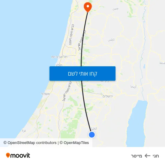 מפת חגי למייסר