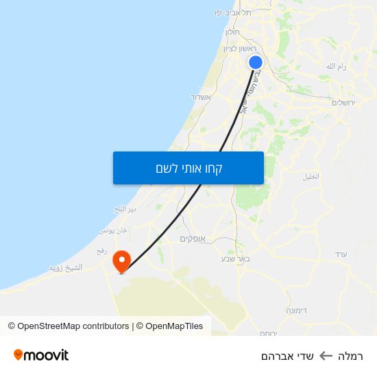 מפת רמלה לשדי אברהם