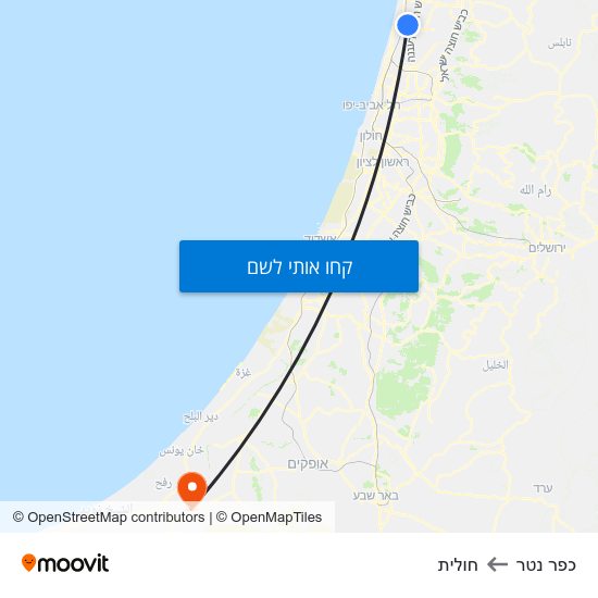 מפת כפר נטר לחולית