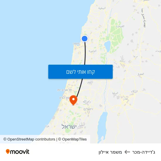 מפת ג'דיידה-מכר למשמר איילון