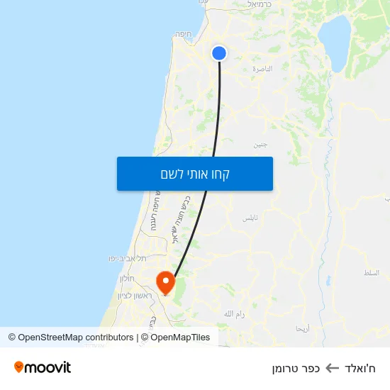 מפת ח'ואלד לכפר טרומן