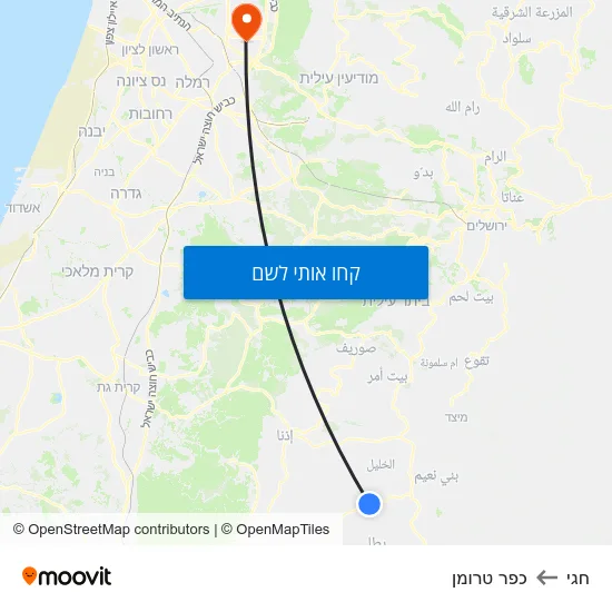 מפת חגי לכפר טרומן
