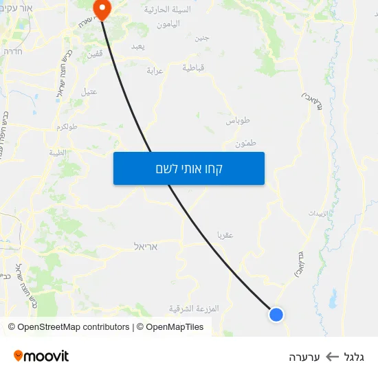 מפת גלגל לערערה