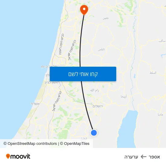 מפת אספר לערערה