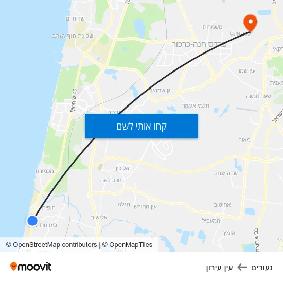 מפת נעורים לעין עירון