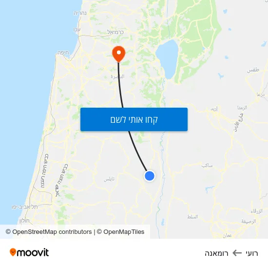 מפת רועי לרומאנה