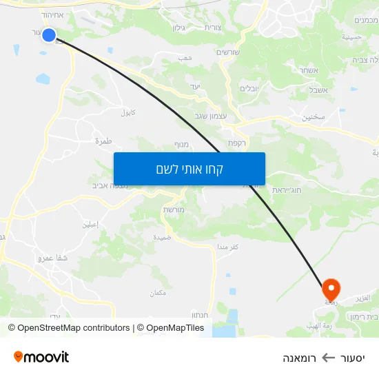 מפת יסעור לרומאנה