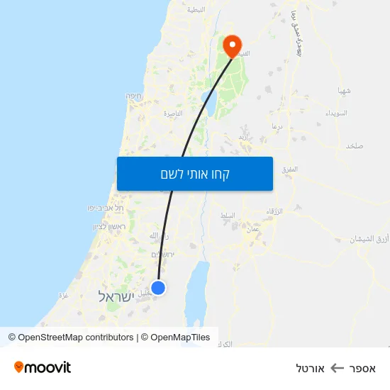 מפת אספר לאורטל