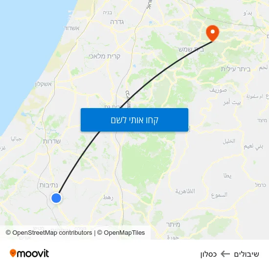 מפת שיבולים לכסלון