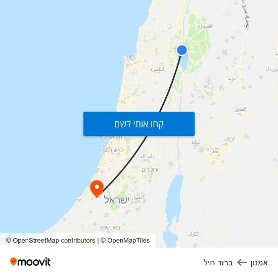 מפת אמנון לברור חיל