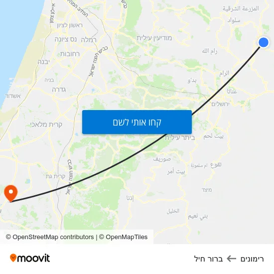 מפת רימונים לברור חיל