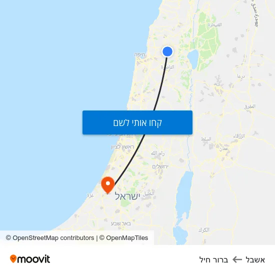 מפת אשבל לברור חיל