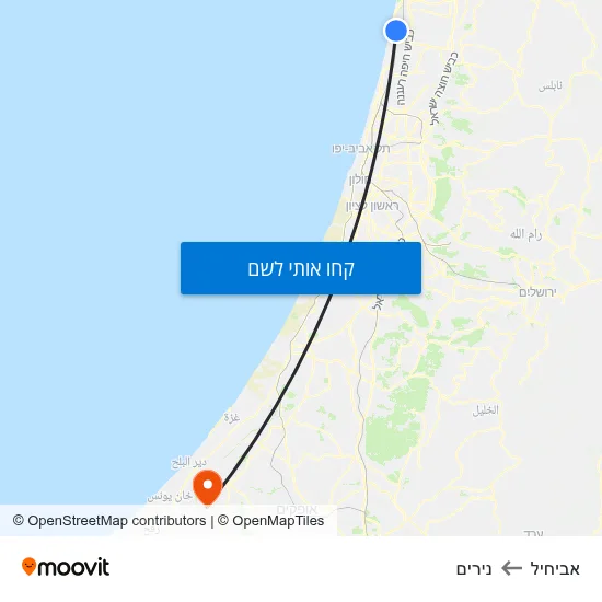 מפת אביחיל לנירים