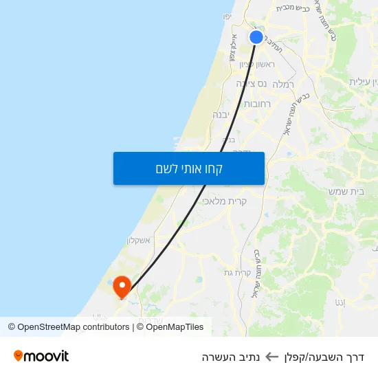 מפת דרך השבעה/קפלן לנתיב העשרה