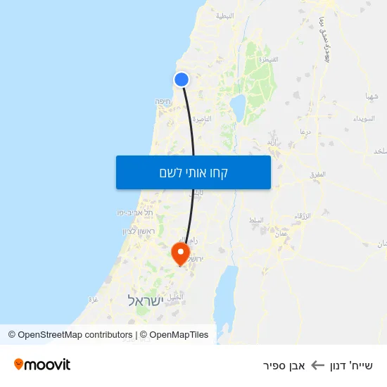 מפת שייח' דנון לאבן ספיר