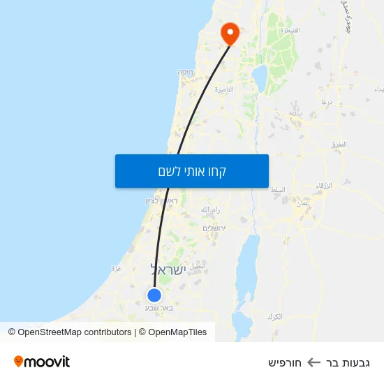 מפת גבעות בר לחורפיש