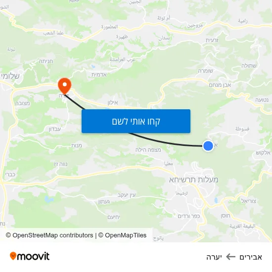 מפת אבירים ליערה