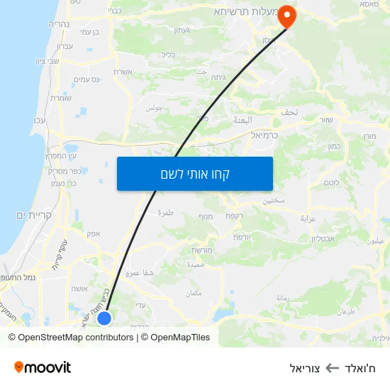 מפת ח'ואלד לצוריאל