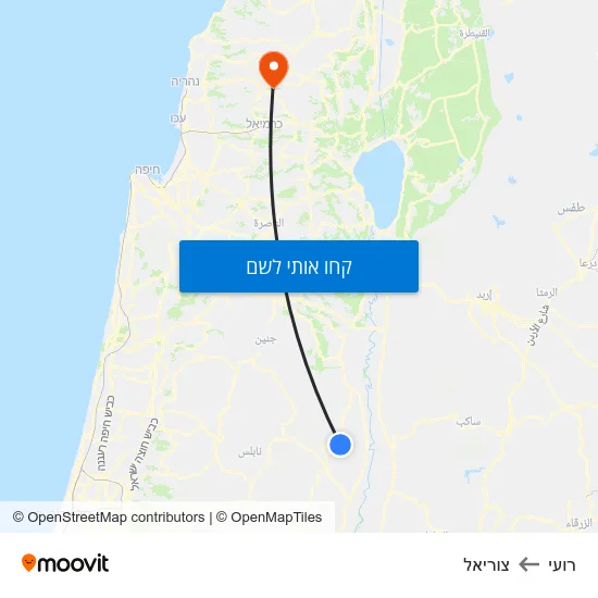 מפת רועי לצוריאל
