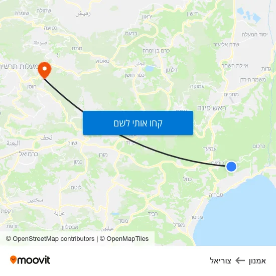 מפת אמנון לצוריאל