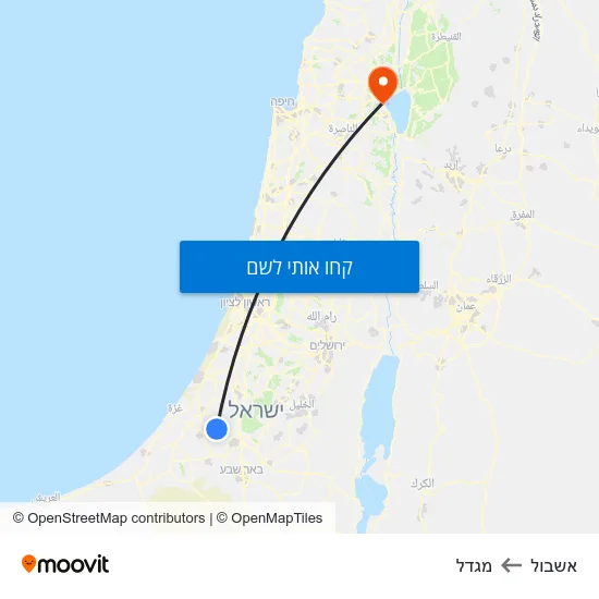 מפת אשבול למגדל