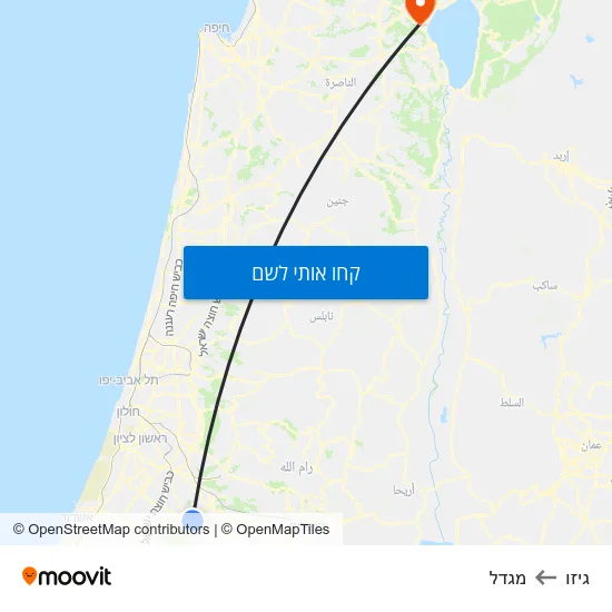 מפת גיזו למגדל