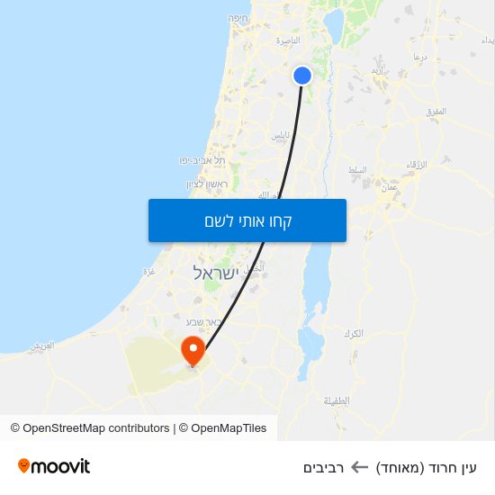 מפת עין חרוד (מאוחד) לרביבים