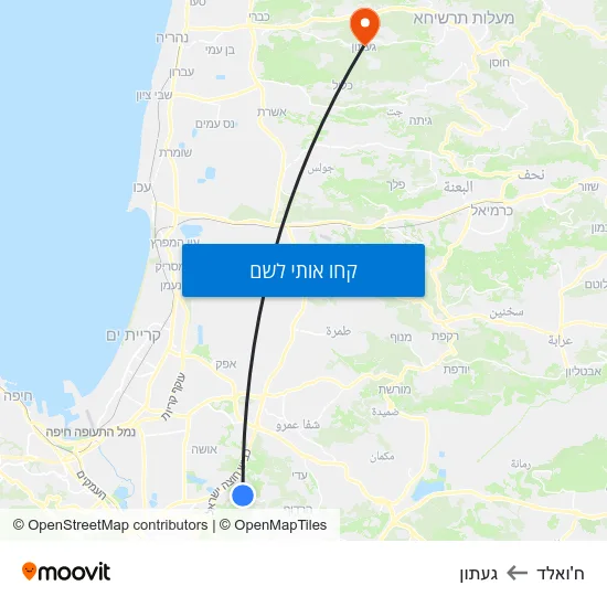 מפת ח'ואלד לגעתון