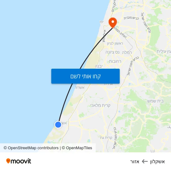 מפת אשקלון לאזור