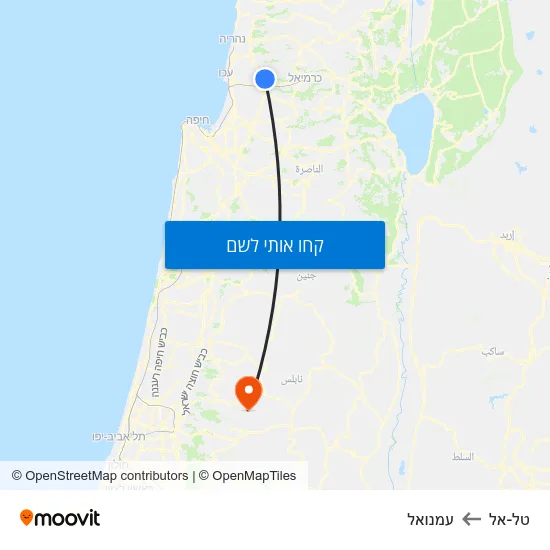 מפת טל-אל לעמנואל
