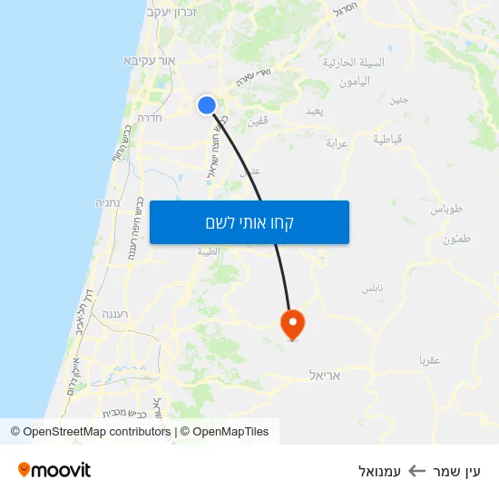 מפת עין שמר לעמנואל
