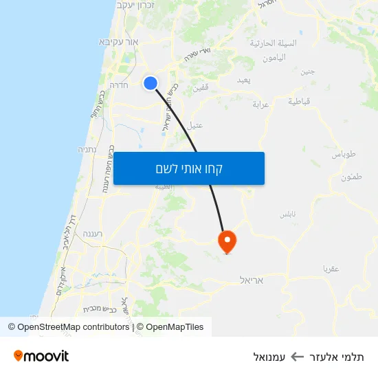 מפת תלמי אלעזר לעמנואל