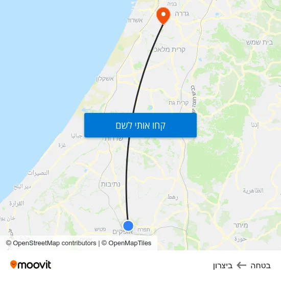 מפת בטחה לביצרון