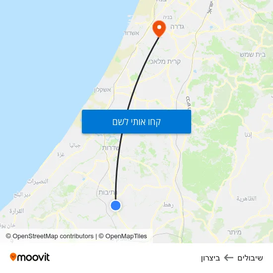 מפת שיבולים לביצרון