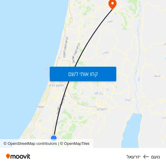 מפת נועם ליזרעאל