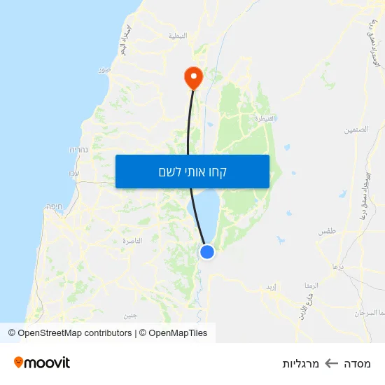 מפת מסדה למרגליות