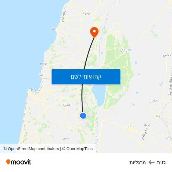 מפת גזית למרגליות