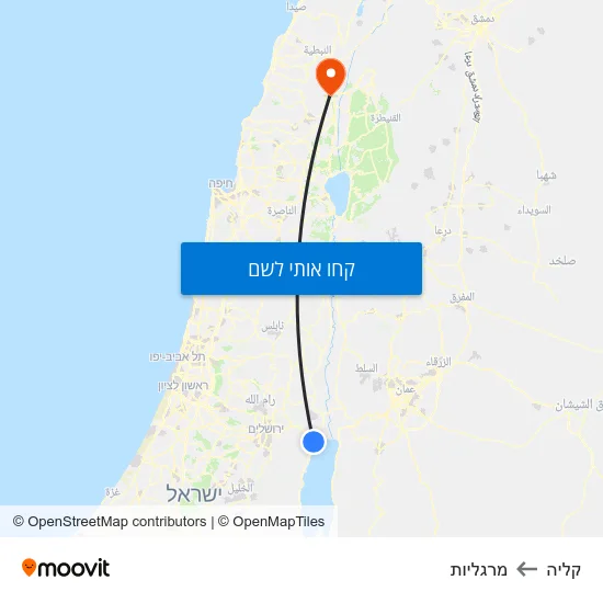 מפת קליה למרגליות
