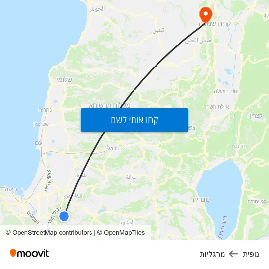 מפת נופית למרגליות
