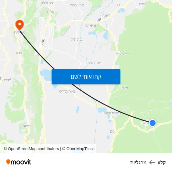 מפת קלע למרגליות