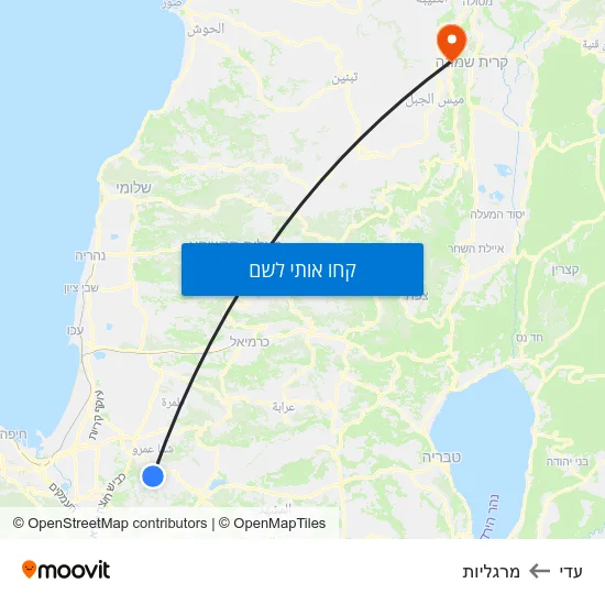 מפת עדי למרגליות