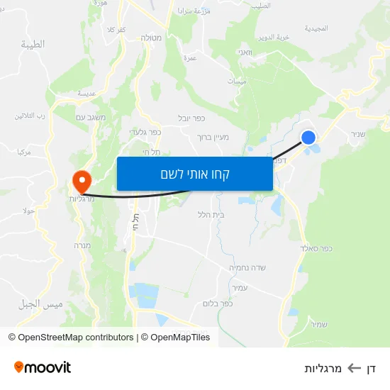 מפת דן למרגליות