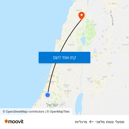 מפת מפעלי צומת מלאכי למרגליות